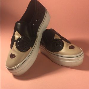 SHādē mama sparkle platform sneakers